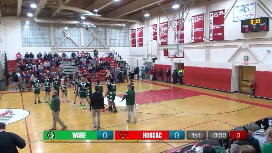 MIAA Boys Basketball - Hoosac Valley vs. Ware 3-4-26