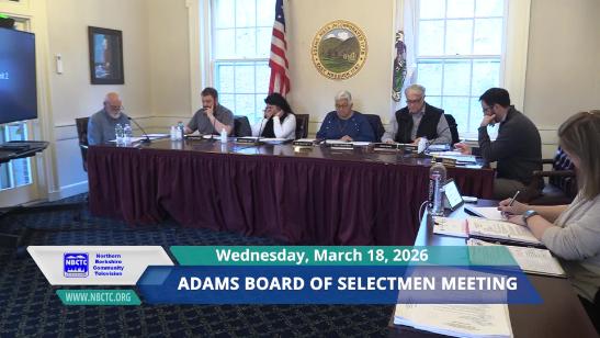 Adams Select Meeting -3-18-26 Rebroadcast