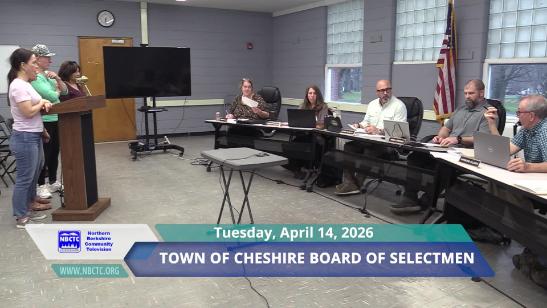 Town of Cheshire Selectmen's Meeting - 4-14-26