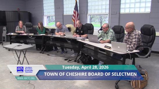 Town of Cheshire Selectmen's Meeting - 4-28-26