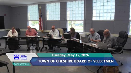 Town of Cheshire Selectmen's Meeting - 5-12-26