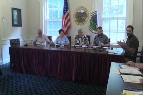 Adams Selectmen's Meeting - 8-5-26