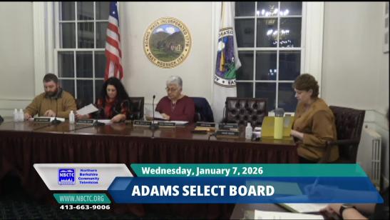 Adams Select Meeting - January 7, 2026