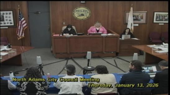 North Adams City Council - January 13, 2026