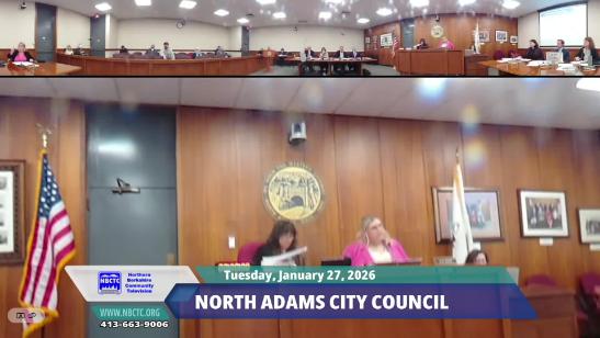 North Adams City Council - January 27, 2026